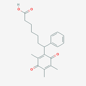 molecular formula C22H26O4 B026692 Seratrodast CAS No. 103185-78-0