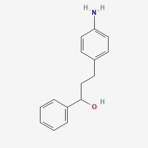 3-(4-Aminophenyl)-1-phenylpropan-1-ol