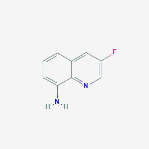 molecular formula C9H7FN2 B2669222 3-Fluoroquinolin-8-amine CAS No. 846038-33-3