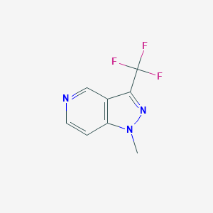 1-Methyl-3-(trifluoromethyl)-1H-pyrazolo[4,3-c]pyridine