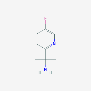 2-(5-Fluoropyridin-2-yl)propan-2-amine