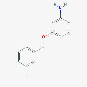 3-[(3-Methylphenyl)methoxy]aniline