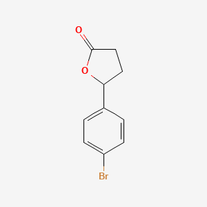 2(3H)-Furanone, 5-(4-bromophenyl)dihydro-