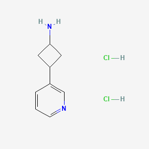 cis-3-(3-Pyridinyl)cyclobutanamine dihydrochloride