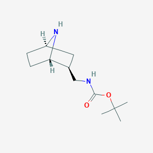 Tert-butyl N-[[(1S,2S,4R)-7-azabicyclo[2.2.1]heptan-2-yl]methyl]carbamate