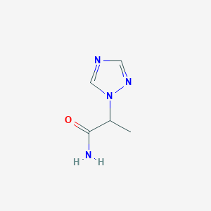 2-(1H-1,2,4-triazol-1-yl)propanamide
