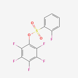 2,3,4,5,6-Pentafluorophenyl 2-fluorobenzenesulfonate