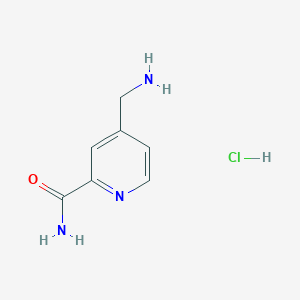 4-(Aminomethyl)pyridine-2-carboxamide hydrochloride