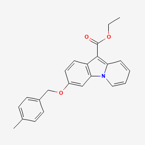 Ethyl 3-[(4-methylbenzyl)oxy]pyrido[1,2-a]indole-10-carboxylate