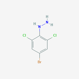 (4-Bromo-2,6-dichlorophenyl)hydrazine