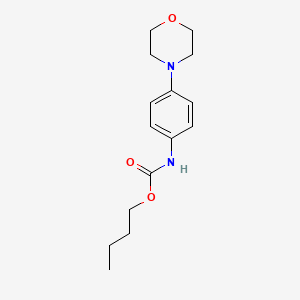 N-[4-(4-morpholinyl)phenyl]carbamic acid butyl ester