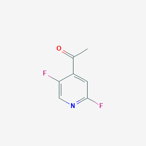 1-(2,5-Difluoropyridin-4-yl)ethanone