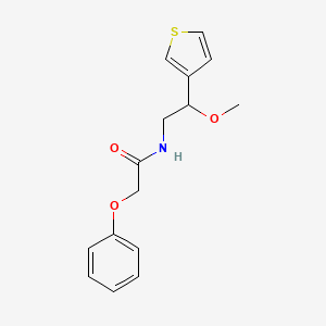 N-(2-methoxy-2-(thiophen-3-yl)ethyl)-2-phenoxyacetamide