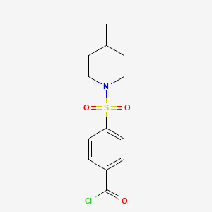 4-((4-Methylpiperidin-1-yl)sulfonyl)benzoyl chloride