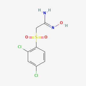 2,4-Dichlorobenzenesulphonylacetamide oxime, 98%