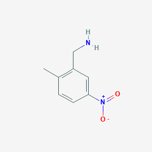 (2-Methyl-5-nitrophenyl)methanamine