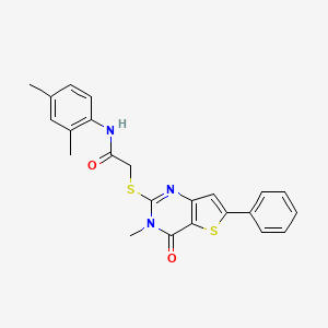 N-(2,5-dimethoxybenzyl)-4-pyridin-3-ylbenzamide