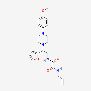 N1-allyl-N2-(2-(furan-2-yl)-2-(4-(4-methoxyphenyl)piperazin-1-yl)ethyl)oxalamide