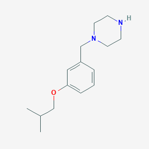 1-(3-Isobutoxybenzyl)piperazine