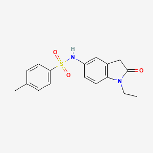 N-(1-ethyl-2-oxoindolin-5-yl)-4-methylbenzenesulfonamide
