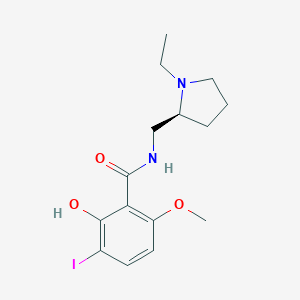 molecular formula C15H21IN2O3 B026710 IBZM CAS No. 84226-06-2