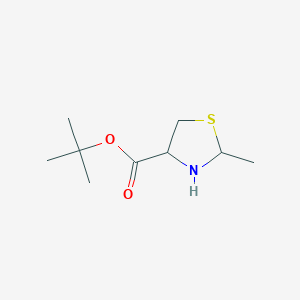 Tert-butyl 2-methyl-1,3-thiazolidine-4-carboxylate