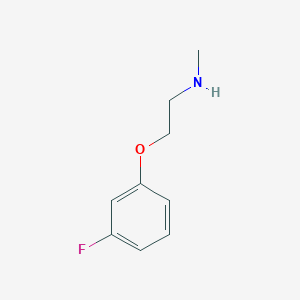 [2-(3-Fluorophenoxy)ethyl](methyl)amine