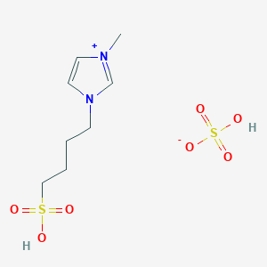 3-Methyl-1-(4-sulfobutyl)-1H-imidazol-3-ium hydrogensulfate