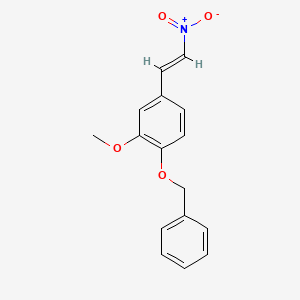 B2671126 4-Benzyloxy-3-methoxy-beta-nitrostyrene CAS No. 1860-56-6; 63909-38-6