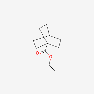 molecular formula C11H18O2 B2671178 Ethyl bicyclo[2.2.2]octane-1-carboxylate CAS No. 31818-12-9