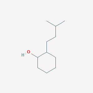B2671185 2-(3-Methylbutyl)cyclohexan-1-ol CAS No. 351188-53-9