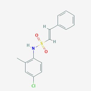 (E)-N-(4-chloro-2-methylphenyl)-2-phenylethenesulfonamide