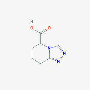 5H,6H,7H,8H-[1,2,4]triazolo[4,3-a]pyridine-5-carboxylic acid