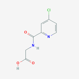 2-{[(4-Chloro-2-pyridinyl)carbonyl]amino}-acetic acid