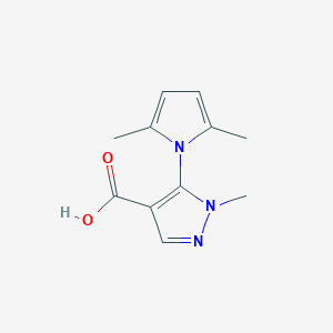 5-(2,5-dimethyl-1H-pyrrol-1-yl)-1-methyl-1H-pyrazole-4-carboxylic acid