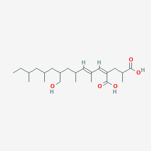 molecular formula C23H40O5 B2671738 Radiclonic acid CAS No. 49620-14-6