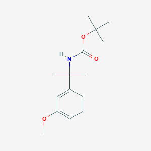 tert-Butyl N-[2-(3-methoxyphenyl)propan-2-yl]carbamate