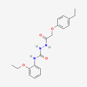 1-(2-(4-Ethylphenoxy)acetyl)-4-(2-ethoxyphenyl)semicarbazide