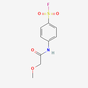 4-[(2-Methoxyacetyl)amino]benzenesulfonyl fluoride
