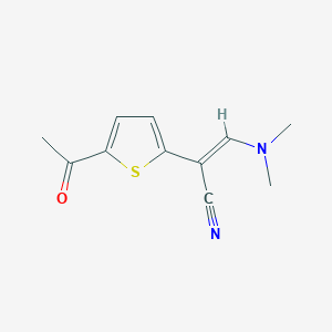 2-(5-Acetyl-2-thienyl)-3-(dimethylamino)acrylonitrile