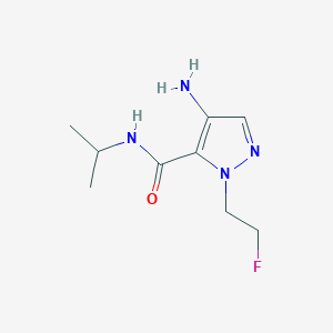 4-Amino-1-(2-fluoroethyl)-N-isopropyl-1H-pyrazole-5-carboxamide