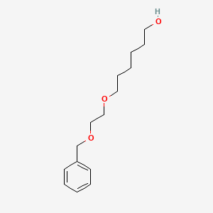 molecular formula C15H24O3 B2671819 6-(2-(Benzyloxy)ethoxy)hexan-1-ol CAS No. 2111836-19-0