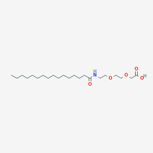 Palmitoyl-8-amino-3,6-dioxaoctanoic acid
