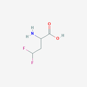 B2671877 2-Amino-4,4-difluorobutanoic acid CAS No. 107910-31-6