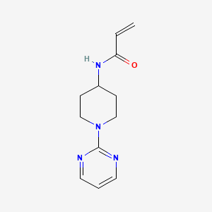 N-(1-pyrimidin-2-ylpiperidin-4-yl)prop-2-enamide