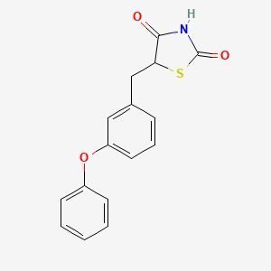 5-(3-Phenoxybenzyl)-1,3-thiazolane-2,4-dione