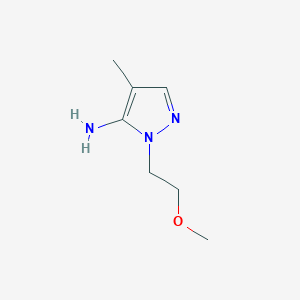 1-(2-Methoxyethyl)-4-methyl-1H-pyrazol-5-amine