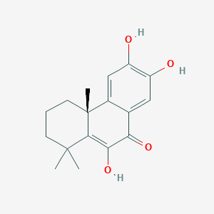 molecular formula C17H20O4 B026724 celaphanol A CAS No. 244204-40-8