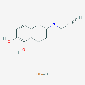 molecular formula C14H18BrNO2 B2672409 N 0430 hydrobromide 