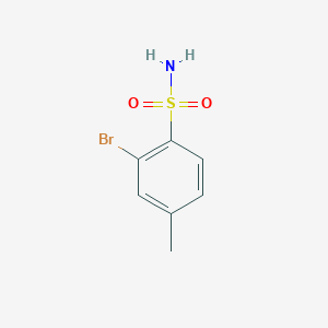 molecular formula C7H8BrNO2S B2672476 2-Bromo-4-methylbenzenesulfonamide CAS No. 89694-63-3